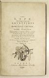 DEFOE, DANIEL. The Life and Strange Surprizing Adventures of Robinson Crusoe, of York, Mariner. 2 vols. 1790